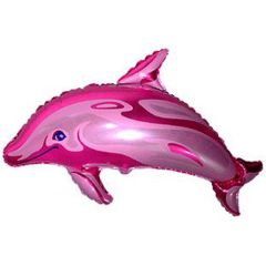Μπαλόνια δελφίνι ροζ 83 εκατοστά