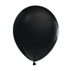 Μπαλόνια 10,5'' ματ μαύρο (100 τεμάχια)