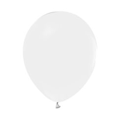 Μπαλόνια 10,5'' ματ λευκό (100 τεμάχια)