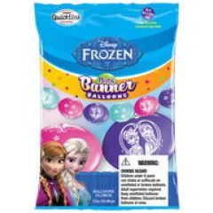Μπαλόνια 12 ιντσών τυπωμένα Frozen (15 τεμάχια)