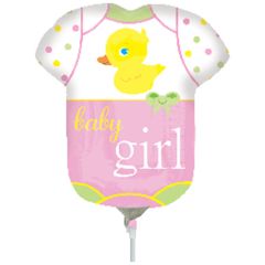 Anagram μπαλόνια 9 ιντσών μπλουζάκι it's a girl