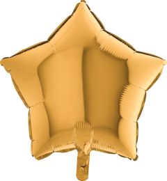 Μπαλόνι αστέρι foil 18'' Χρυσό EU