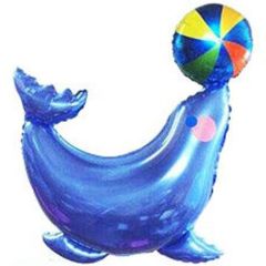 Μπαλόνι minishape BF φώκια μπλε ND