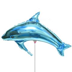 Μπαλόνι minishape BF δελφίνι μπλε ND