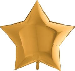 Μπαλόνι 36 ιντσών αστέρι χρυσό ND