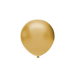 Μπαλόνια 5'' χρυσό μεταλλικό (100 τεμάχια)