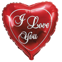 Μπαλόνι foil 36 ιντσών Ultrashape FLEXMETAL καρδια I Love You ND