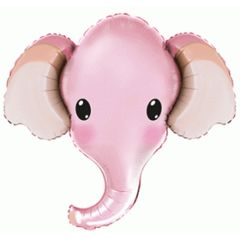 Μπαλόνια ελέφαντας ροζ 99 εκατοστά, Flexmetal