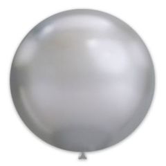 Μπαλόνια ασημί extra metallic chrome 18 ιντσών (1 τεμάχιο)