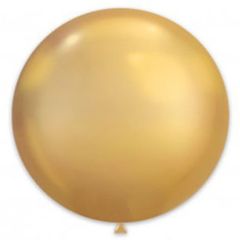 Μπαλόνια χρυσά extra metallic chrome 33''- 83 εκατοστά (1 τεμάχιο)