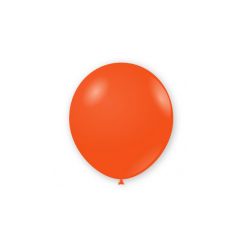 Μπαλόνι πορτοκαλί ματ 5 ιντσών 100 τεμάχια