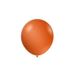 Μπαλόνι πορτοκαλί περλέ 5 ιντσών 100 τεμάχια