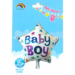 Μπαλόνι foil 18 ιντσών Baby boy αστέρι BF