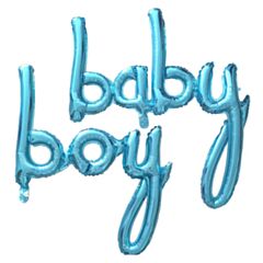 Μπαλόνι Baby Boy - Λέξη 100 εκατοστά