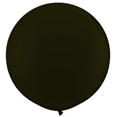 Μπαλόνι μαύρο 1 μέτρο ολοστρόγγυλο