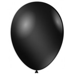 Μπαλόνια latex 13 ιντσών περλέ μαύρο Rocca Italy Balloons 100 τεμάχια