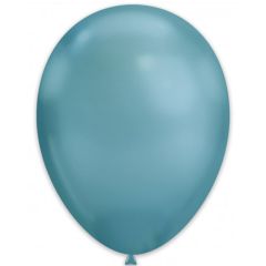 Μπαλόνια Μπλε Extra Metallic Chrome 14 ιντσών , σε συσκευασία 50 τεμαχίων
