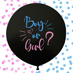 Boy Or Girl Gender Reveal Balloon 18"