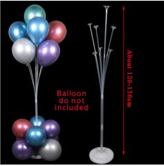 Βάση για 7 μπαλόνια, μεταβλητού  ύψους έως 1,20 μέτρα, με βαριά βάση