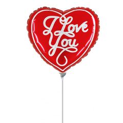 Μπαλόνι 9 ιντσών καρδιά I Love you Grabo ND