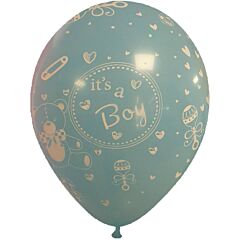 Balloons latex 12'' it's a boy New 100 pcs