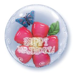 Bubble διπλό Birthday Flower ND