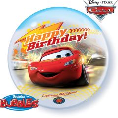 Bubble μονό Cars Birthday ND