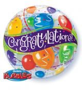 Bubble μονό Congratulations Balloons ND
