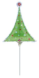 Μπαλόνι foil minishape Anagram δεντράκι χριστουγεννιάτικο 