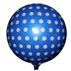 Μπαλόνι foil BF 18 ιντσών πουά μπλε