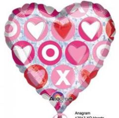 Μπαλόνι Anagram foil 18 ιντσών καρδιά USA8