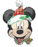 Μπαλόνι foil Mickey Santa Clauss