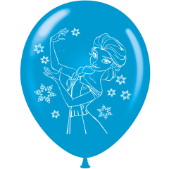 Μπαλόνια 12 ιντσών τυπωμένα Frozen (15 τεμάχια)