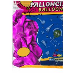 Μπαλόνια latex φούξια 13 ιντσών Rocca Italy Balloons 100 τεμάχια