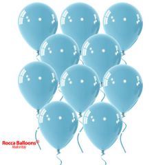 Μπαλόνι γαλάζιο ματ 5 ιντσών 100 τεμάχια