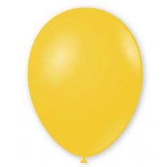 Μπαλόνια 12 ιντσών ματ κίτρινο 15 τεμάχια