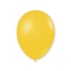 Μπαλόνια 10 ιντσών ματ κίτρινο 15 τεμάχια