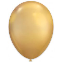 Μπαλόνια χρυσό Extra Metallic Chrome 14 ιντσών σε συσκευασία 50 τεμαχίων