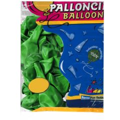 Μπαλόνια latex 13 ιντσών περλέ πράσινο Rocca Italy Balloons 100 τεμάχια