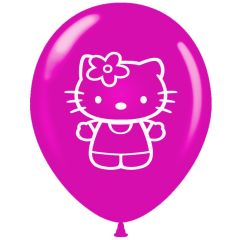 Μπαλόνια 12 ιντσών Hello Kitty (15 τεμάχια)