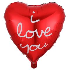 Μπαλόνι foil 18 ιντσών καρδιά BF1 I love You