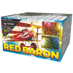 Πυροτεχνήματα 100 βολών JW2025 Red Baron