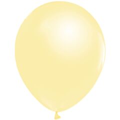 Μπαλόνι 12'' (30cm) Κίτρινο Macaron (25 Tεμάχια) - Marco Polo Quality Balloons