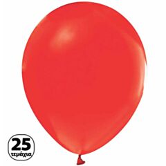 Μπαλόνι 12'' (30cm) Κόκκινο Ματ (25 Tεμάχια) - Marco Polo Quality Balloons