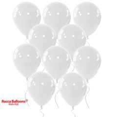 Μπαλόνι λευκό ματ 5 ιντσών 100 τεμάχια
