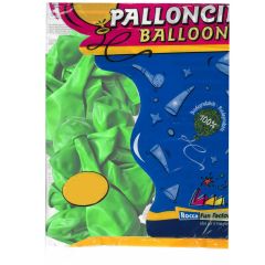Μπαλόνια latex λαχανί 13 ιντσών Rocca Italy Balloons 15 τεμάχια
