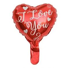 Balloon 10'' Heart I Love You - Minishape