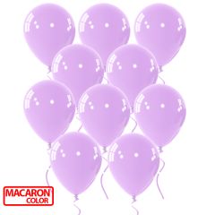 Μπαλόνια latex Macaron λιλά 12 ιντσών,100 τεμάχια  