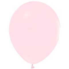 Μπαλόνια 12,5'' ματ Macaron ροζ (15 τεμάχια)