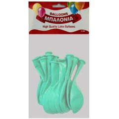Μπαλόνια latex Macaron μέντα 13 ιντσών 15 τεμάχια